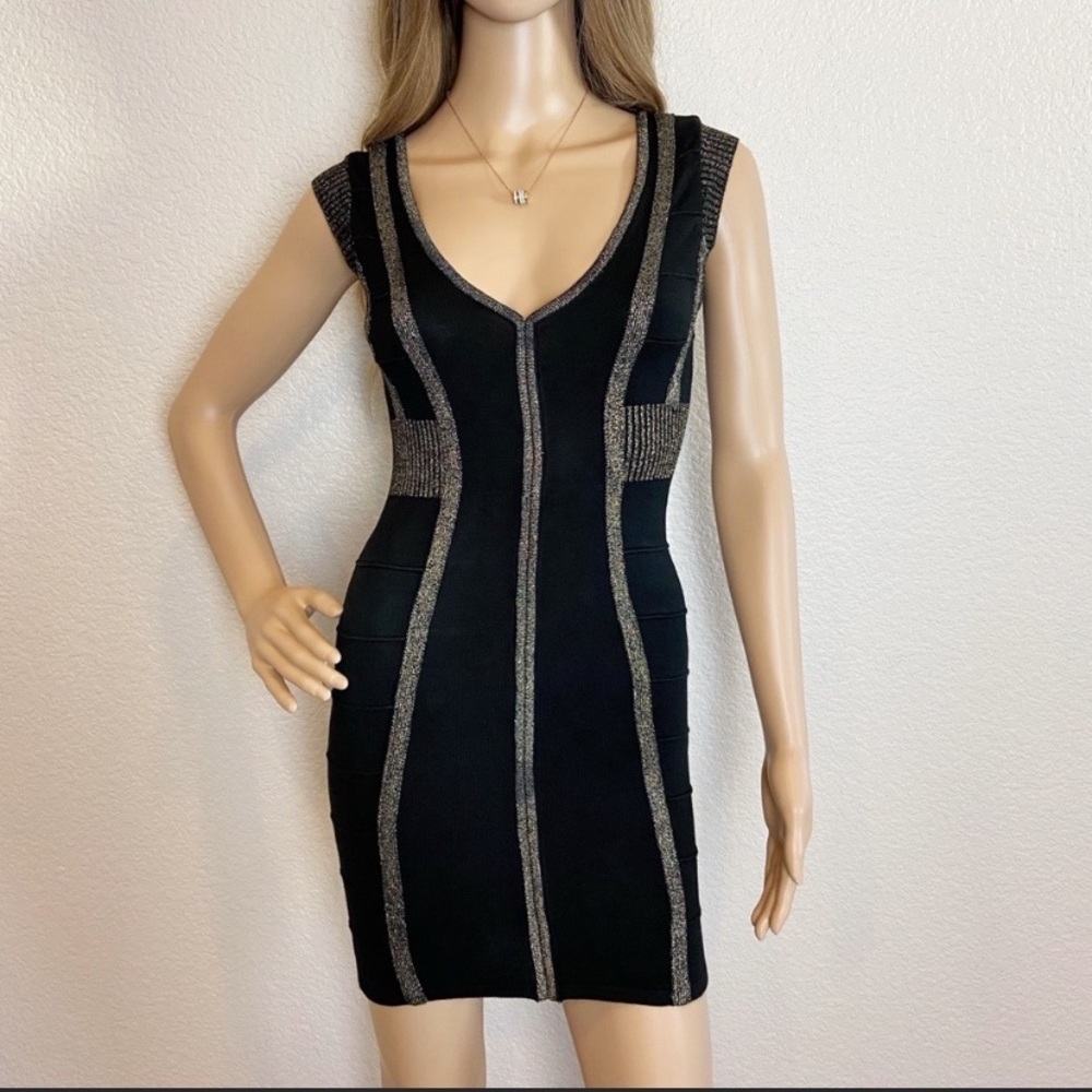 NWOT. Brand new sexy deep v neck bandage dress